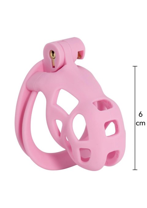 Penis Prison Cock Cage Short Pink