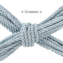 Polyester Bondage Rope - 32.8 ft / 10 m - Powder Blue
