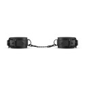 Bedroom Fantasies - Faux Leather Handcuffs Black