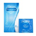 Pasante Ribbed/Passion Condoms 12 pcs