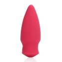 Cone Shaped Bullet Vibrator - Blushing Red