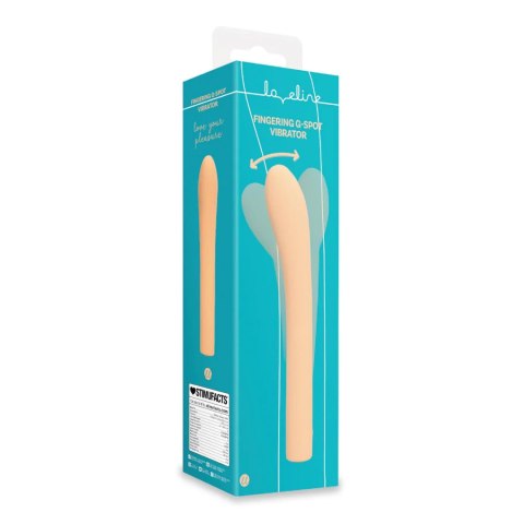 Fingering G-Spot Vibrator - Peach Fuzz