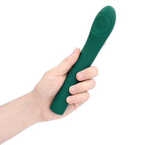 Pulse Wave G-Spot Vibrator - Green Crystal