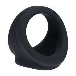 Silicone Cock and Ball Harness - Black