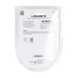 Single Ripple Silicone Prostate Massager - Black