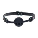 Venice Collection - Silicone Ball Gag - Black