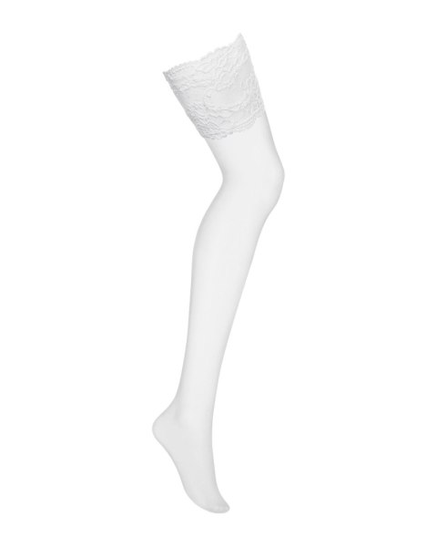 Bielizna-810-STO-2 pończochy białe S/M