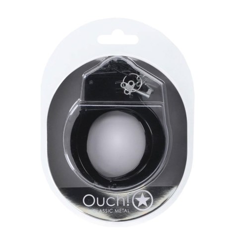 Classic Metal Handcuffs - Black