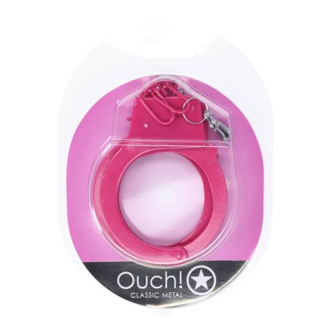 Classic Metal Handcuffs - Pink