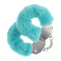 Heavy-duty Fluffy Handcuffs - Blue