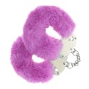Heavy-duty Fluffy Handcuffs - Purple