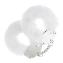 Heavy-duty Fluffy Handcuffs - White