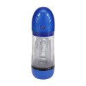 SonicPull - Suction and Vibration Masturbator Pump - Multimedia Enhanced - Metallic Blue