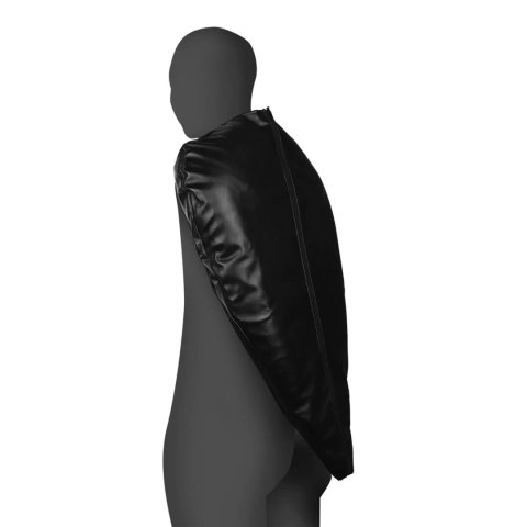 Zip-Up Full Arm and Shoulder Sleeve Restraint - Black