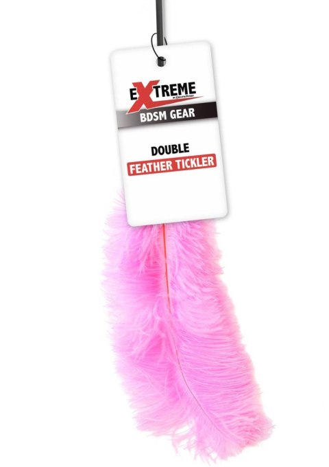 Double Feather Tickler Pink