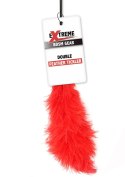 Double Feather Tickler Red