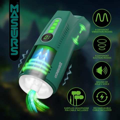 Masturbator Ayla - Forest Warrior - Multi Function Masturbator