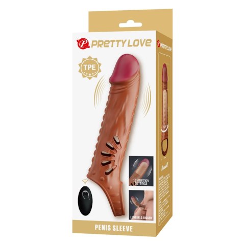 PRETTY LOVE - Penis Sleeve 12 vibration settings
