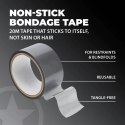 PVC Non-Stick Tape - 20 m - Silver