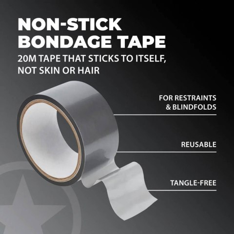 PVC Non-Stick Tape - 20 m - Silver