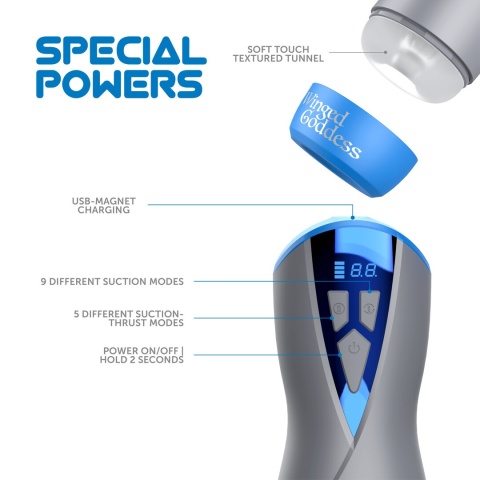 Masturbator Eloa - Winged Goddess - Multi Function