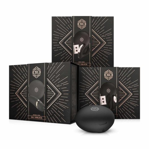 Rosy Gold - Licking Stimulator with Luxury Charging Case - Black