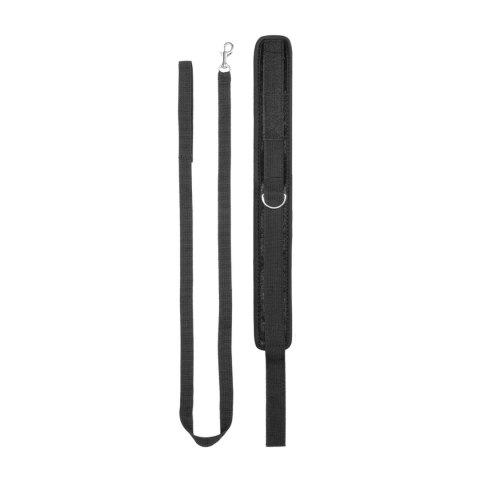 Velvet Adjustable Collar with Leash