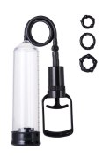 A-TOYS, Penis Pump, PVC, Black, 23.5 cm