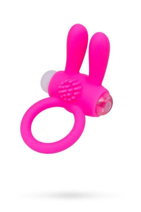 A-TOYS, Penis VibroRing Rabbi, Silicone, Pink, O2.5 cm