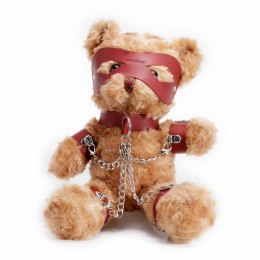 CRUSHIOUS CRUSHITO BONDAGE TEDDY BEAR RED 31CM