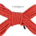 Polyester Bondage Rope - 32.8 ft / 10 m - Red