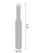 Spiked Paddle Large Black
