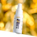 Spray pozwala wydłużyć czas zbliżenia i zachować pełną kontrolę nad intensywnymi doznaniami MyLove Men stud 50 ml.