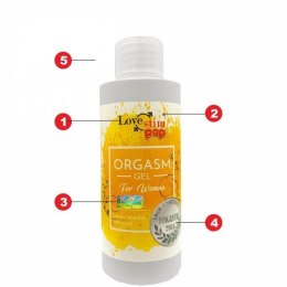 SZALONY ORGAZM-Lubrykant pobudzający strefy intymne kobiet. Orgasm Gel for women 150 ml