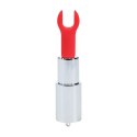 Angel - Lipstick Vibrator with 4 Attachments - Clear