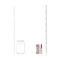 Diamond - Lipstick Vibrator with 4 Attachments - Iridescent
