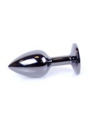 MyLove Toys - Jewellery Dark Silver PLUG- Dark Blue