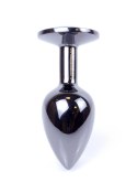 MyLove Toys - Jewellery Dark Silver PLUG- Dark Blue
