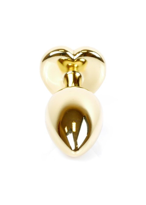 MyLove Toys - Jewellery Gold Heart PLUG- Black