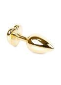 MyLove Toys - Jewellery Gold Heart PLUG- Pink