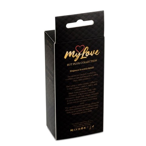 MyLove Toys - Jewellery Gold PLUG- Rose
