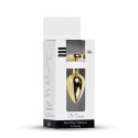 Plug-Jewellery Gold Heart PLUG- Red