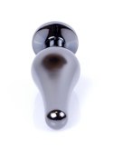 MyLove Toys - Jewellery Dark Silver BUTT PLUG- Clear