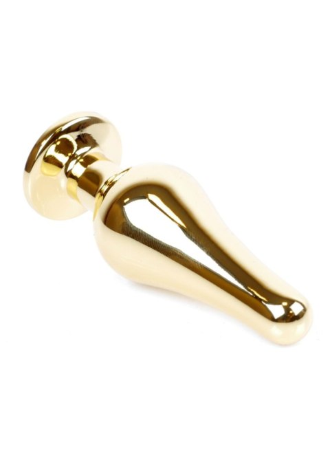 MyLove Toys - Jewellery Gold BUTT PLUG- Clear