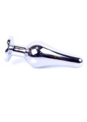 MyLove Toys - Jewellery Silver BUTT PLUG- Black