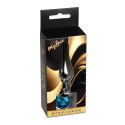 MyLove Toys - Jewellery Silver BUTT PLUG- Light Blue