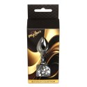 MyLove Toys - Jewellery Silver Heart PLUG- Clear