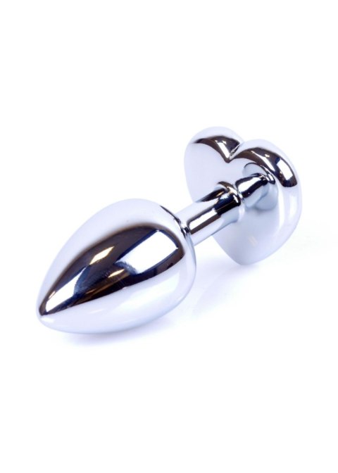 MyLove Toys - Jewellery Silver Heart PLUG- Light Blue