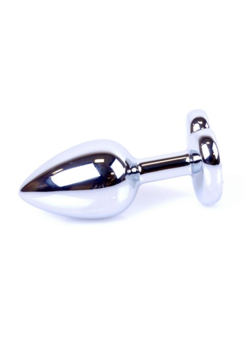 MyLove Toys - Jewellery Silver Heart PLUG- Light Blue
