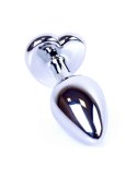 MyLove Toys - Jewellery Silver Heart PLUG- Light Blue